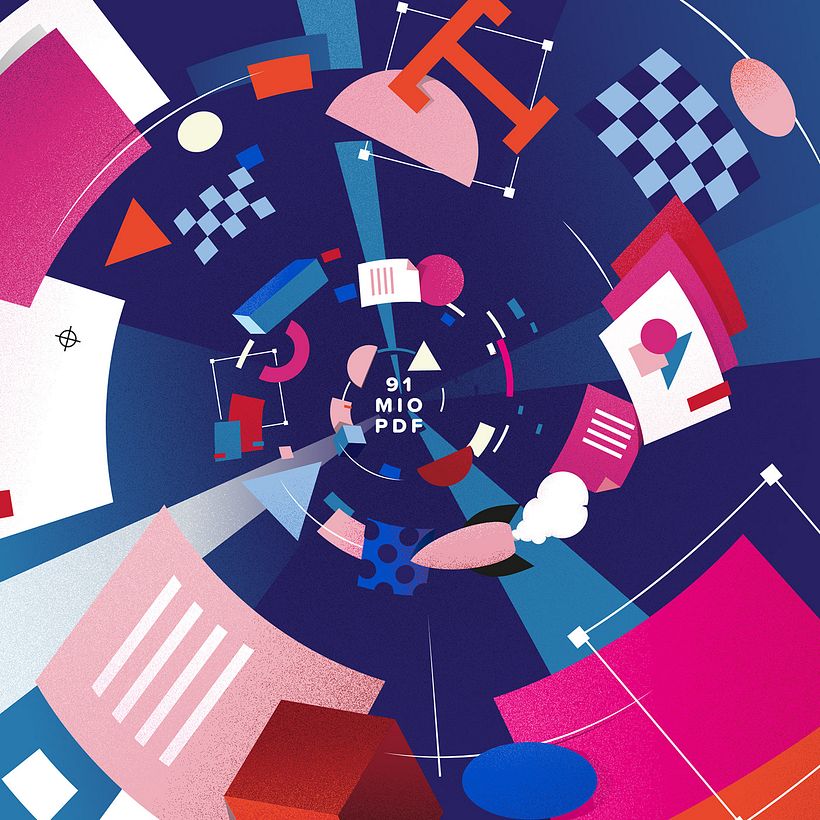 91,000,000 individual PDF files are created each year with InDesign.