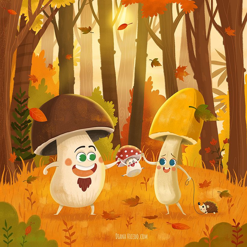 Ilustración digital infantil - Proyecto personal