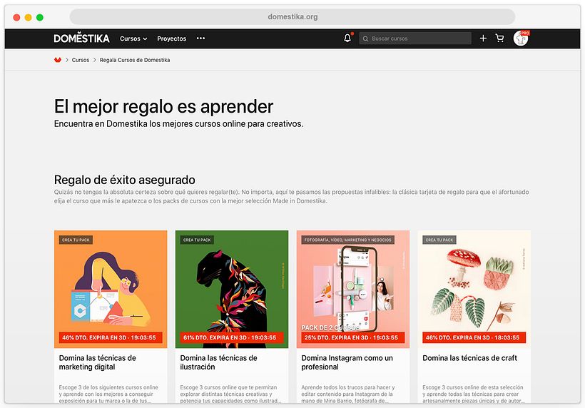 Encuentra en Domestika el regalo perfecto para mentes creativas 10