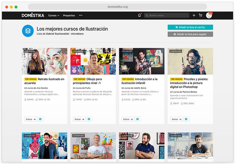  Lista de Gabriel Suchowolski · microbians