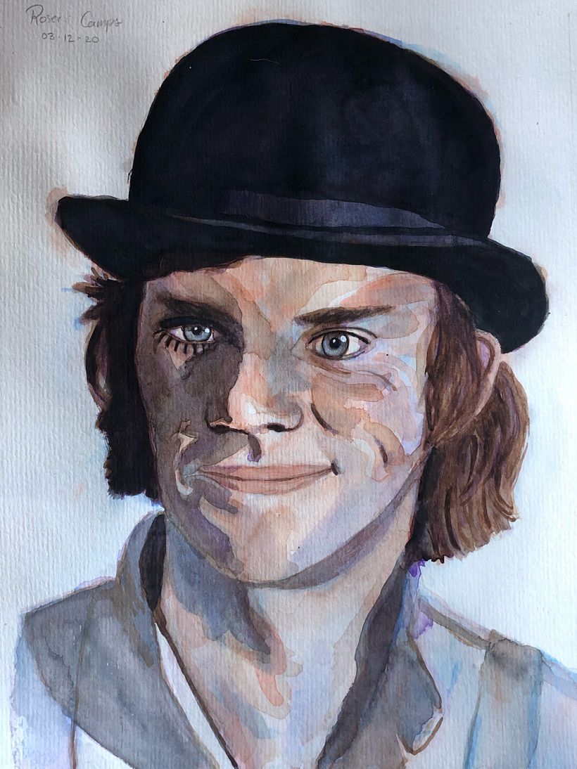 Malcolm McDowell - Alex DeLarge, A Clockwork Orange