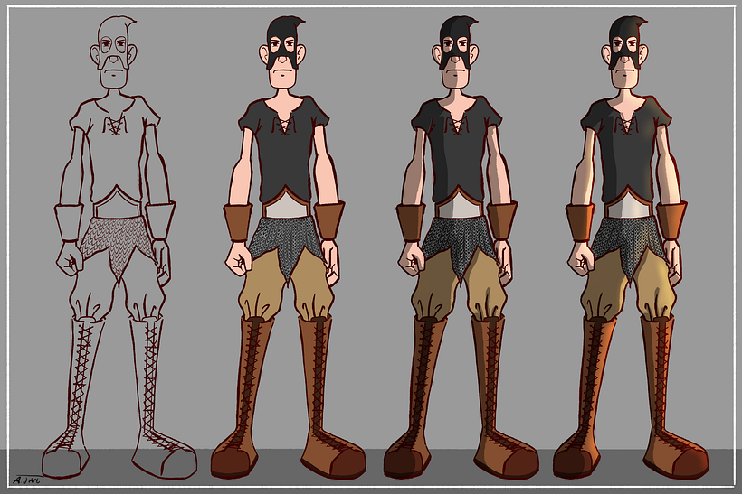 My project in Character Creation for Animation: Shapes, Color, and Expression course 0