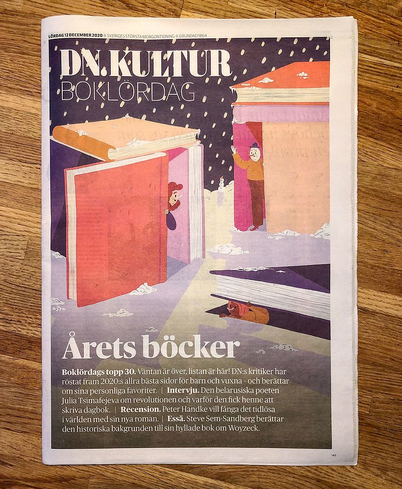 Editorial illustrations: Dagens Nyheter 7