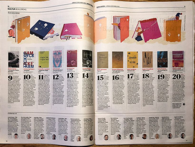 Editorial illustrations: Dagens Nyheter 9