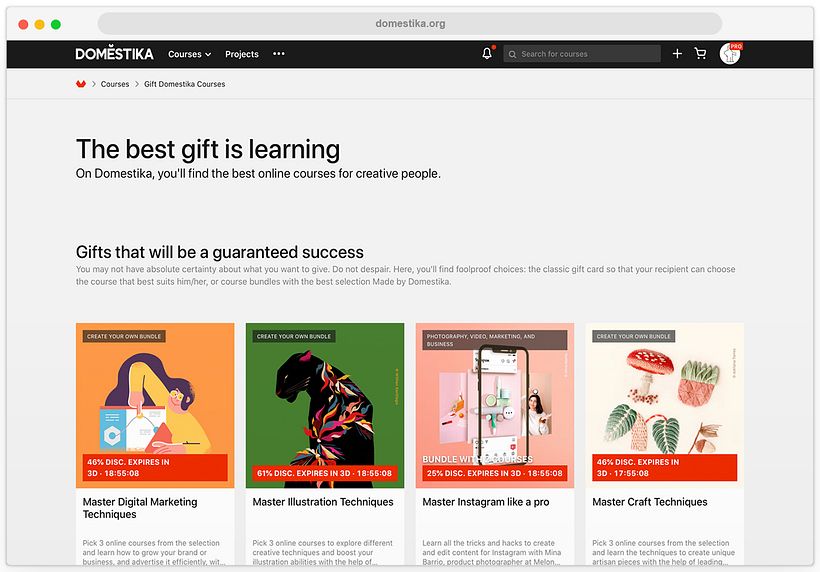 Find the Perfect Gift for Creative Minds at Domestika 7