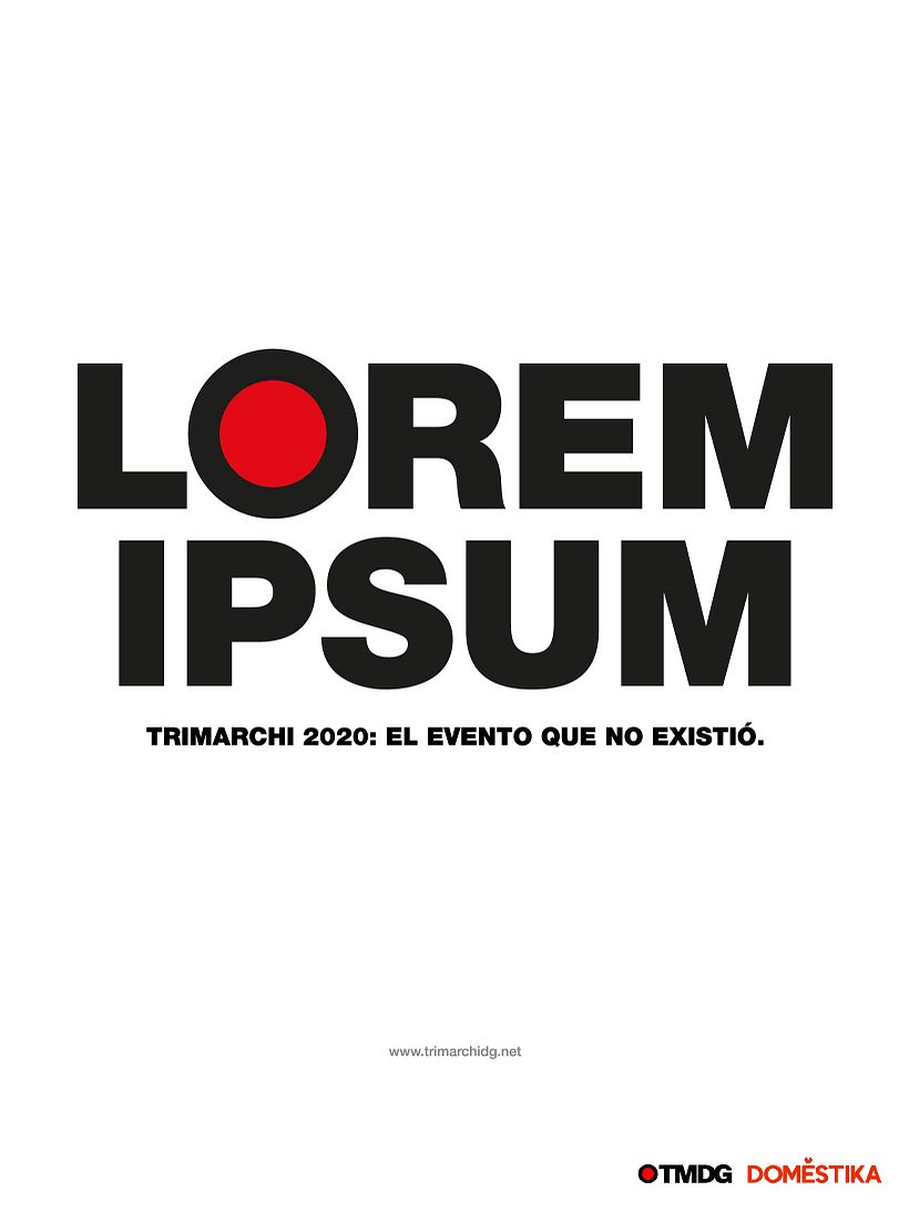 Concurso TRImarchi: Diseña el póster de la edición que no fue 0