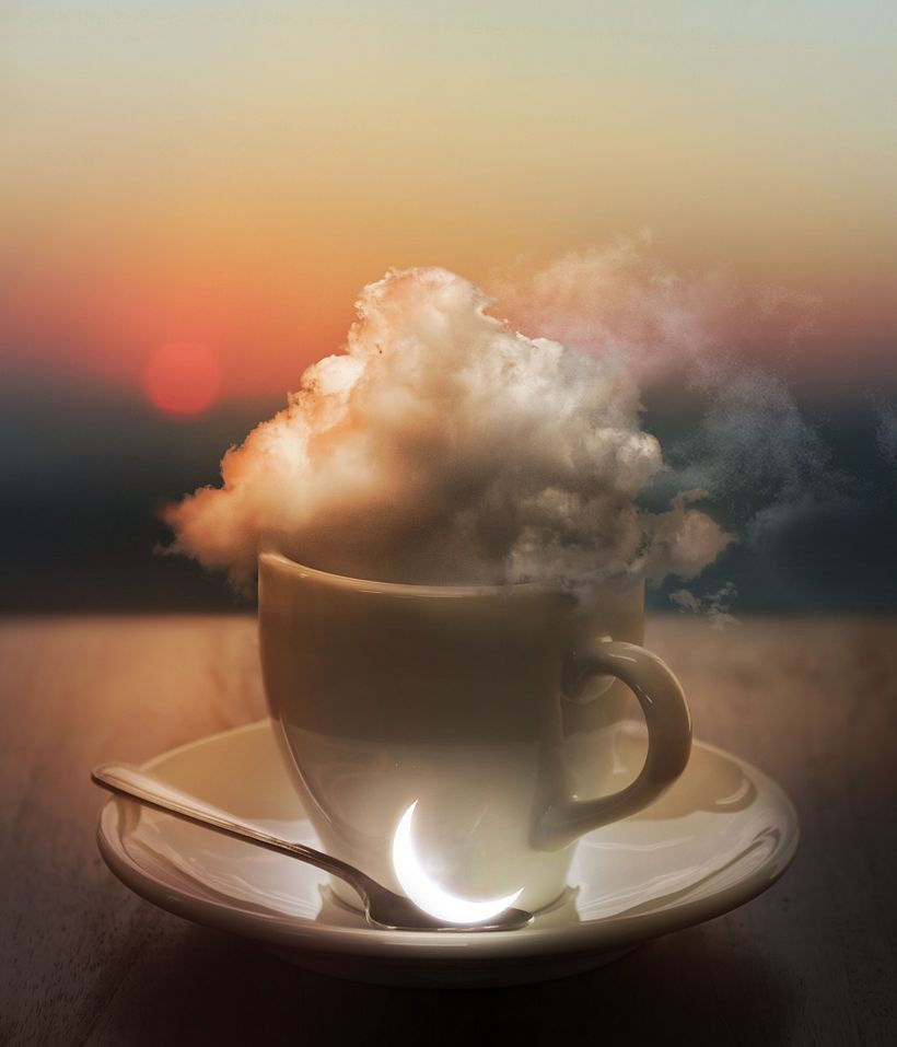 Artwork created to highlight a new feature in Adobe Photoshop (the Refine Edge Tool).