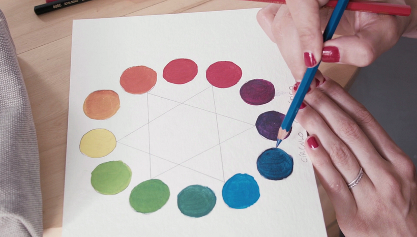 Colors interact with each other in different ways
