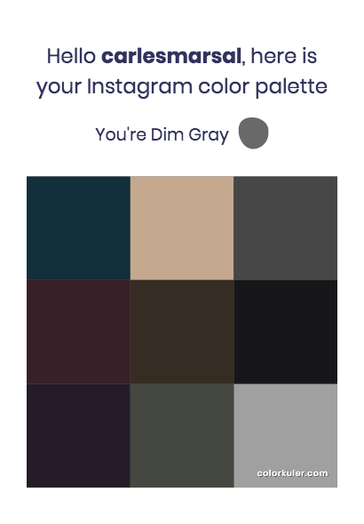 Carles Marsal's colors