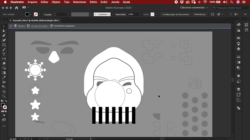 Tutorial Illustrator: os 3 modos básicos para desenhar 10