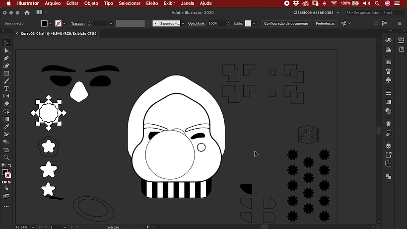 Tutorial Illustrator: os 3 modos básicos para desenhar 11