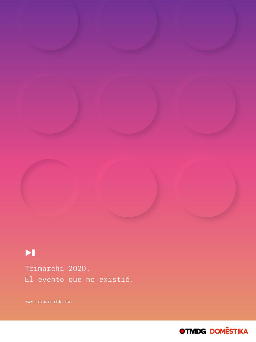 Concurso TRImarchi: Diseña el póster de la edición que no fue 0