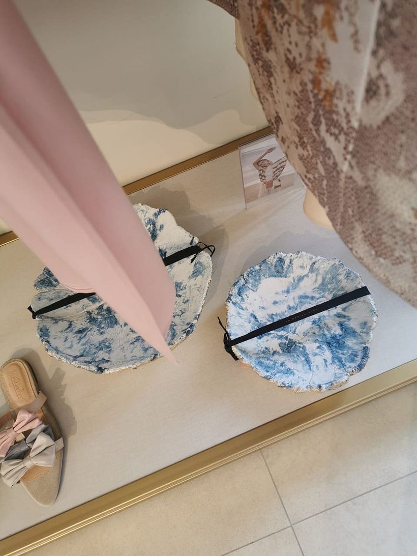 Hoja en Concreto Azul Atlántico