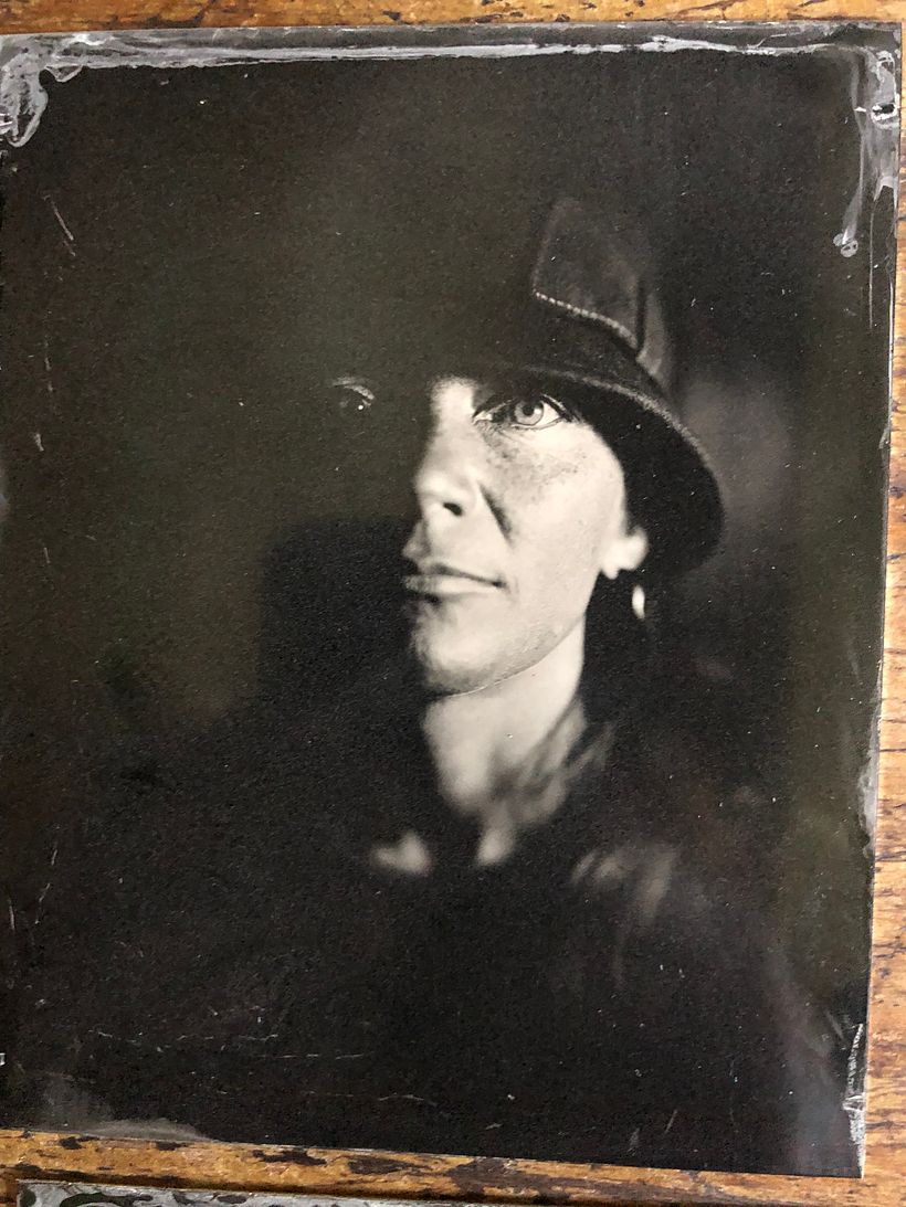 Wet-plate tin types 5