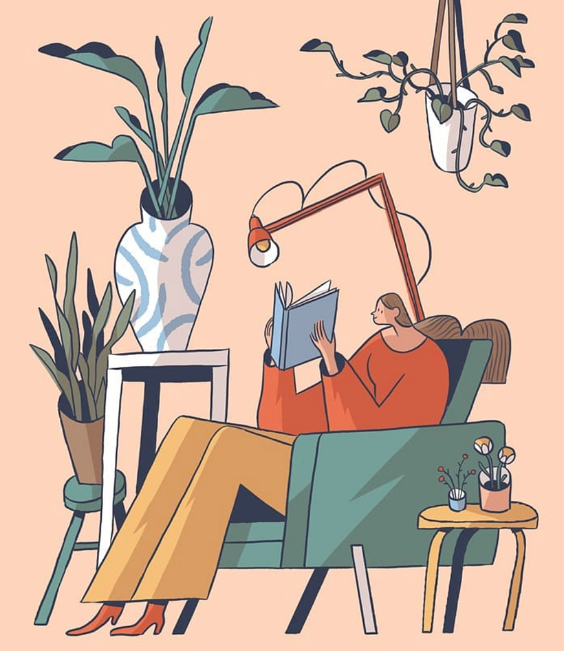 Ilustración de Luna Pan