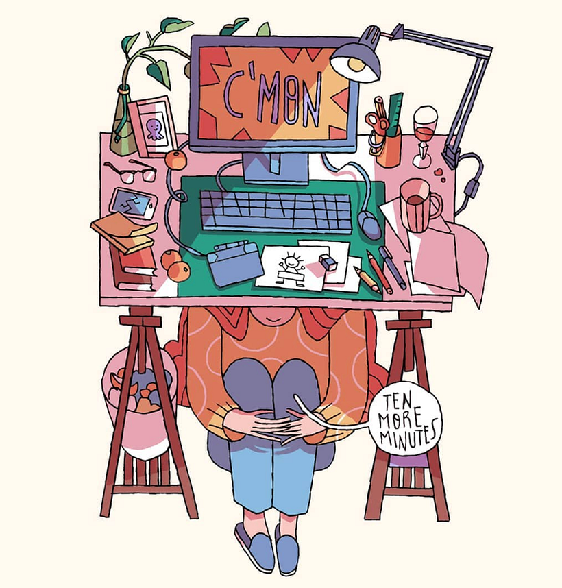 Ilustración de Luna Pan