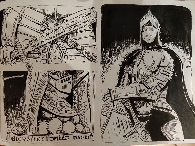 My project in Inking Techniques for Comics and Illustration course 0