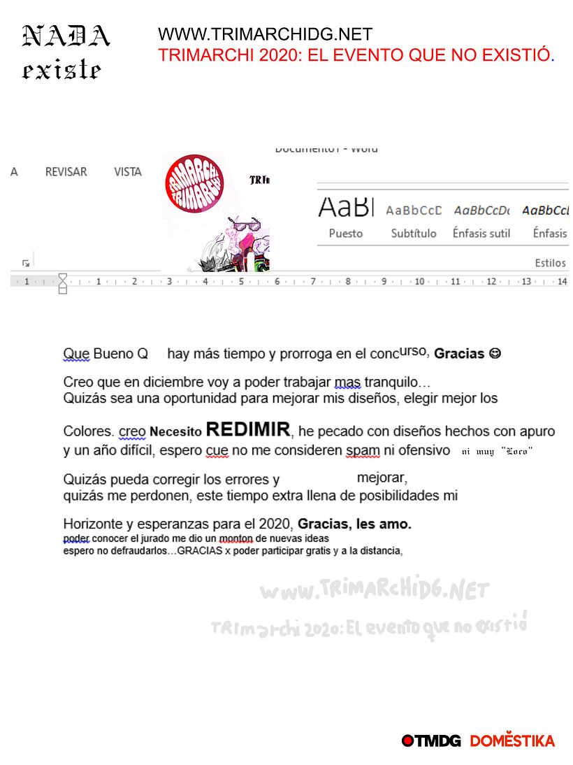 Concurso TRImarchi: Diseña el póster de la edición que no fue 0