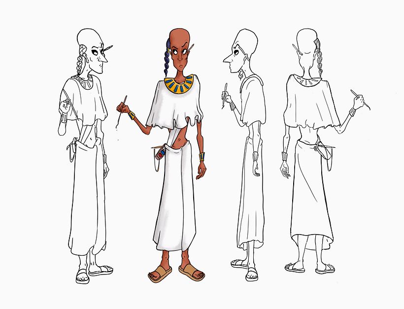 My project in Character Creation for Animation: Shapes, Color, and Expression course 2