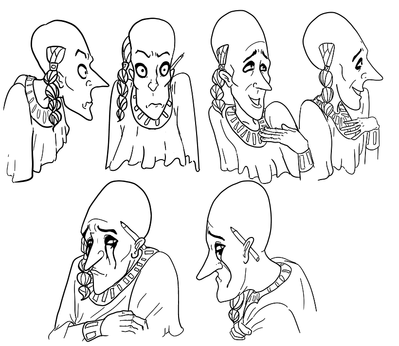 My project in Character Creation for Animation: Shapes, Color, and Expression course 3