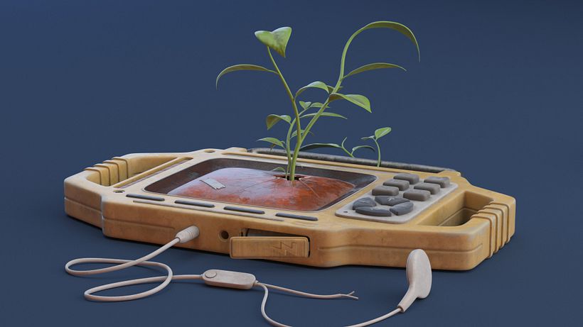 Personal Project - Missing Item - Practising Sub-D modeling - Concept by Dannyele Castillo 