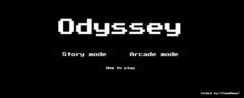 Odyssey, a memory game of cards turned into survival. 
