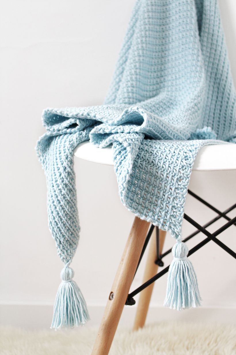 Colección Mantas de Bebé para KNITIVE- Ocean Blanket y Falling Blanket 0