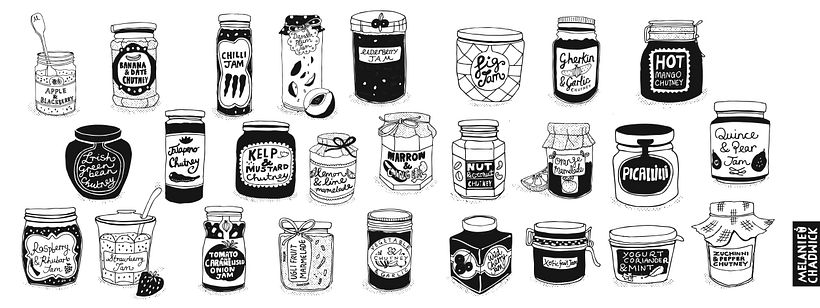 They Draw and Cook Food Illustrations 9