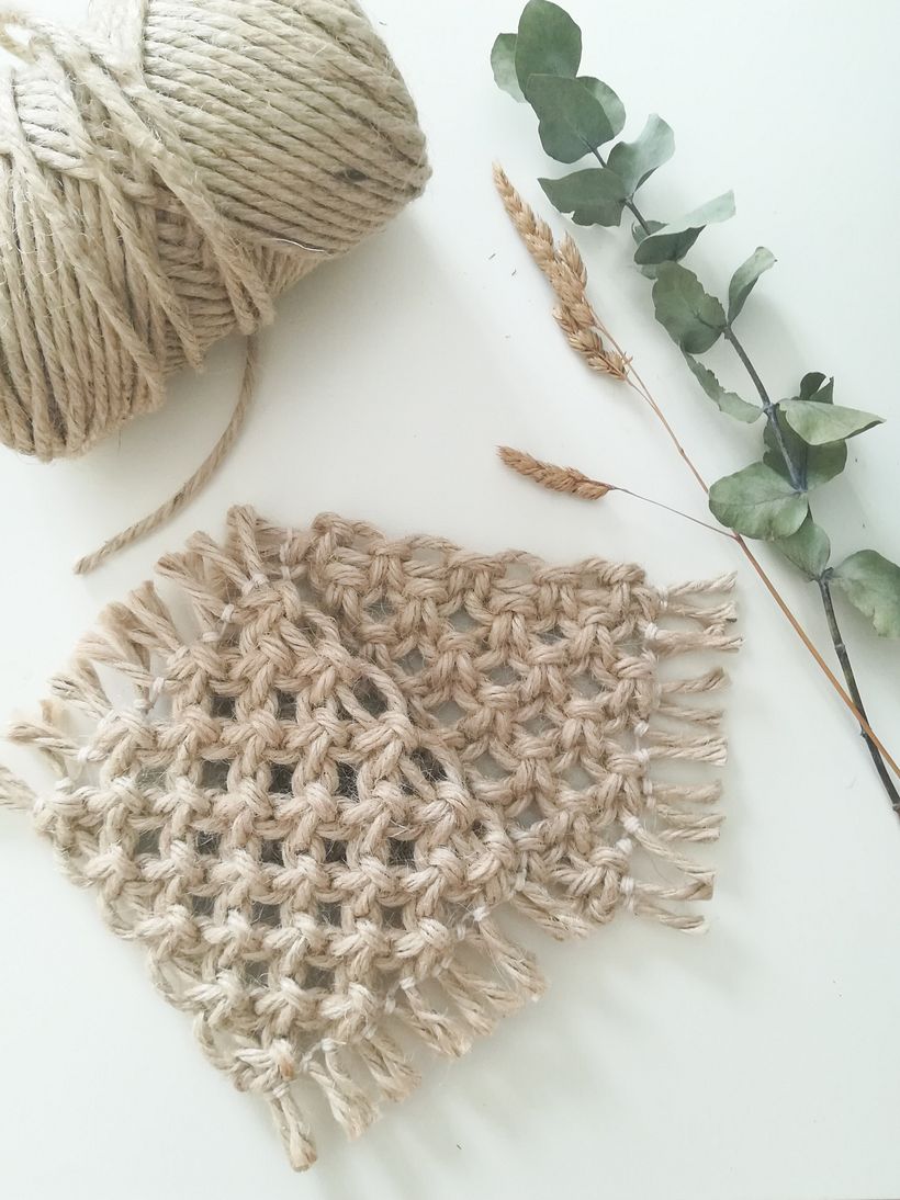 Mi Proyecto del curso: Macramé: nudos básicos y complejos 6
