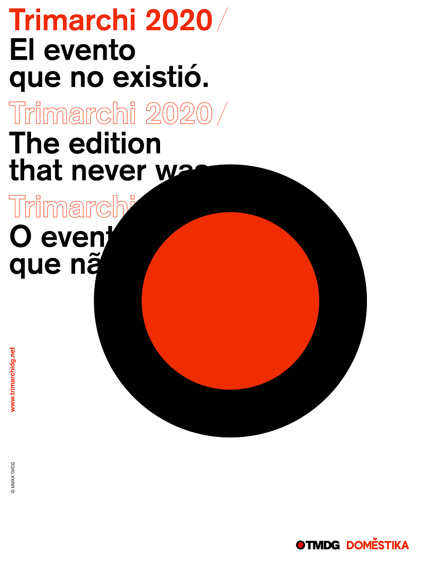 Concurso TRImarchi: Diseña el póster de la edición que no fue 0