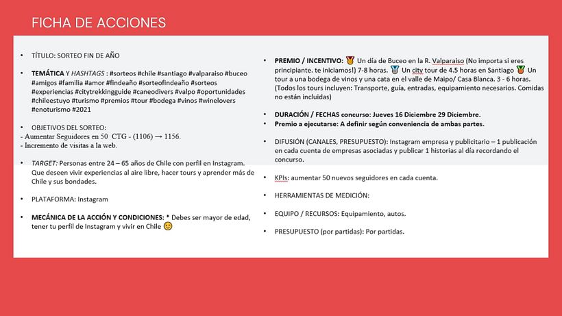 Mi Proyecto del curso: Instagram: concursos, sorteos y otras acciones tácticas 12