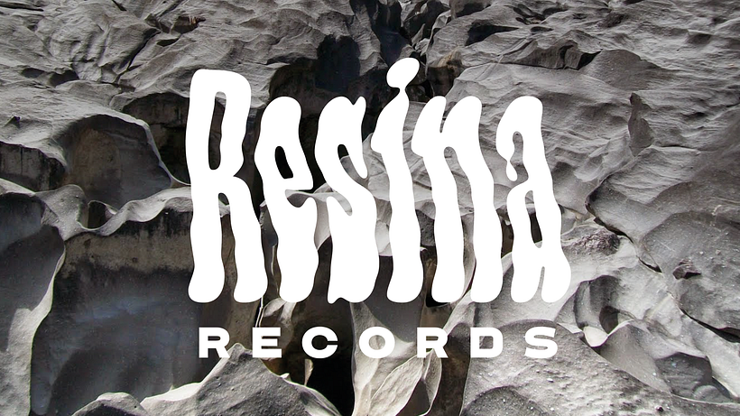 Logo pra Resina Records