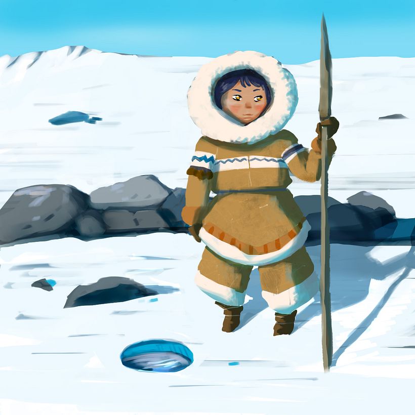 Proyecto INUIT LAURA curso: Principios de iluminación para pintura digital 3