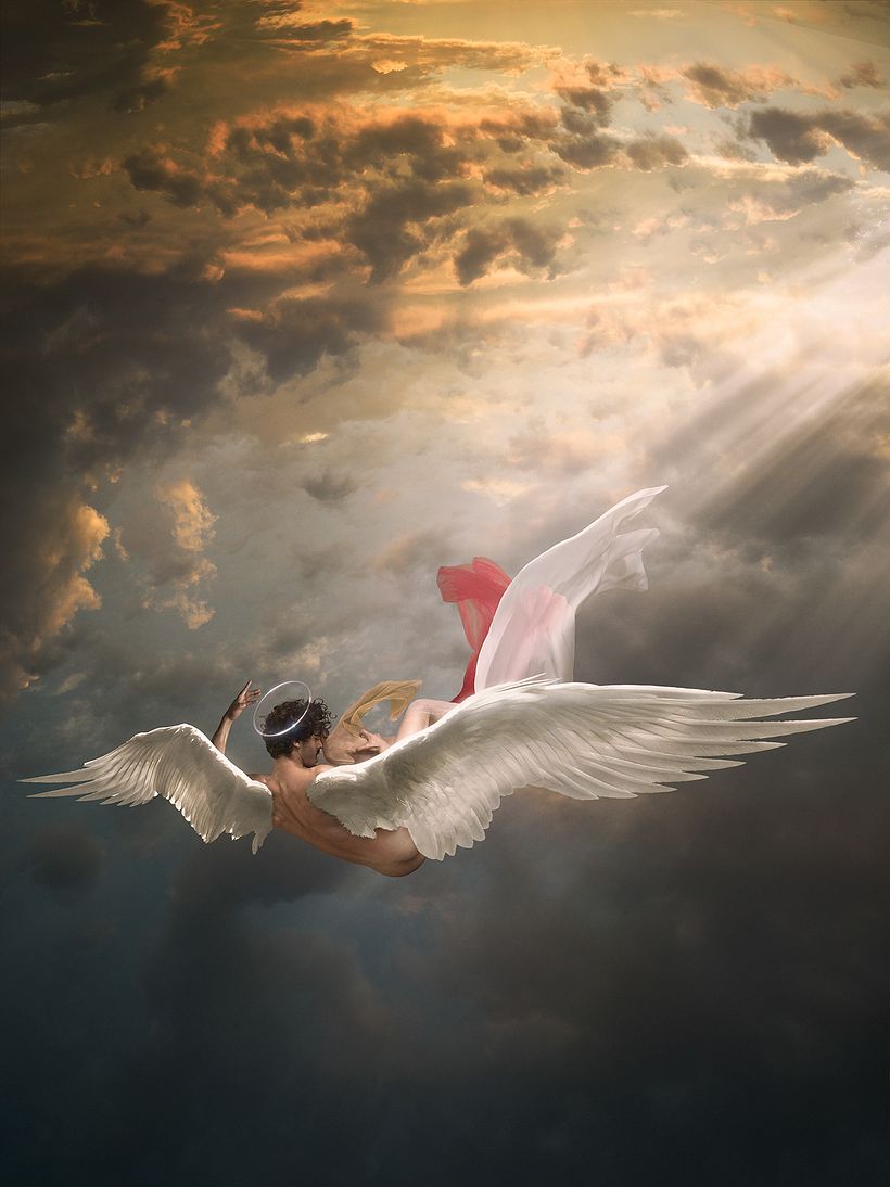 The Fall Of Lucifer - Photographic Composition