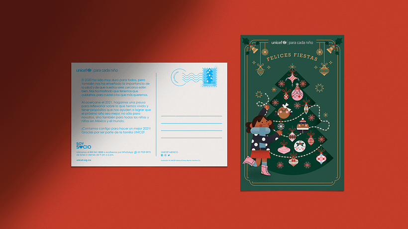 UNICEF Postcard Christmas 2020 6