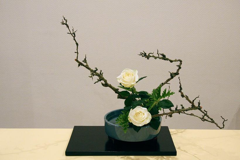 Bunjin, Ikebana Ohara school, La Rochelle