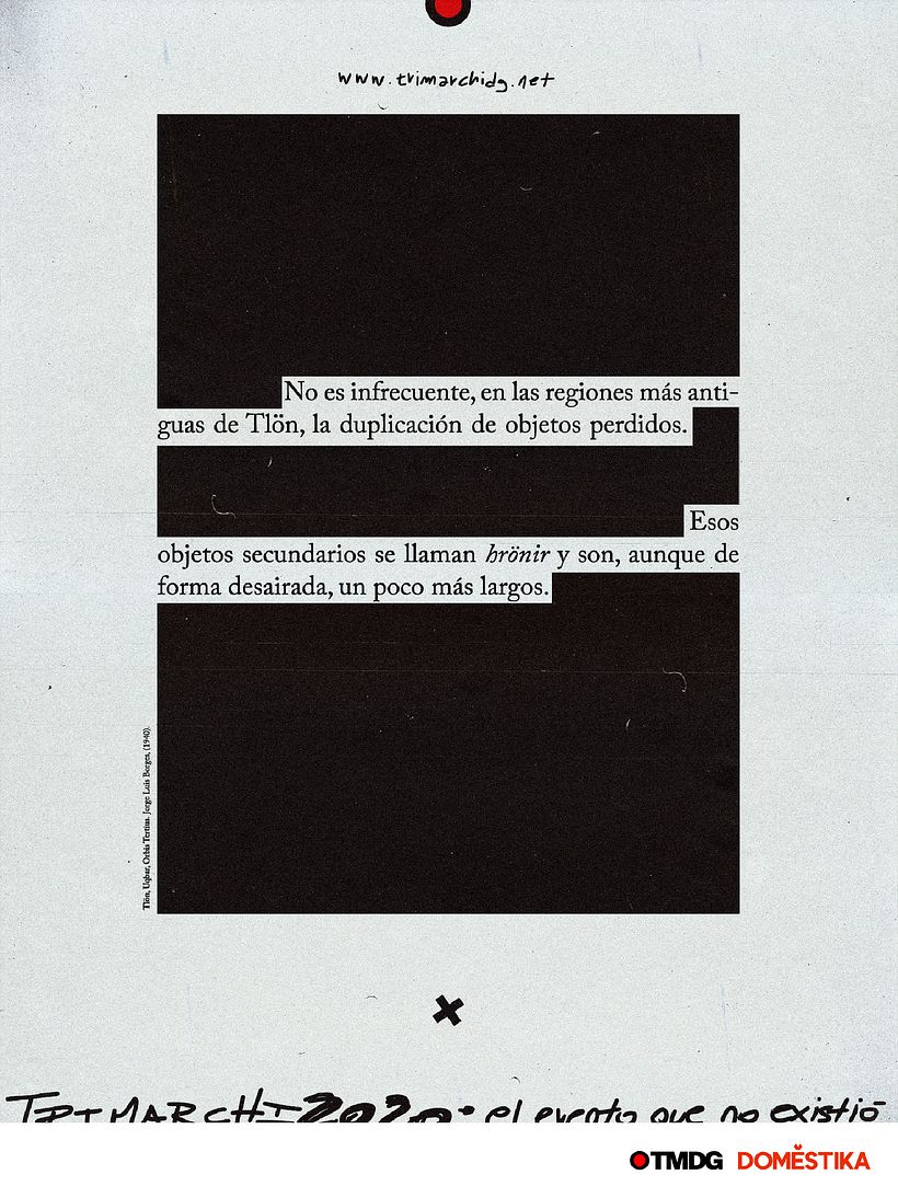 Concurso TRImarchi: Diseña el póster de la edición que no fue 0