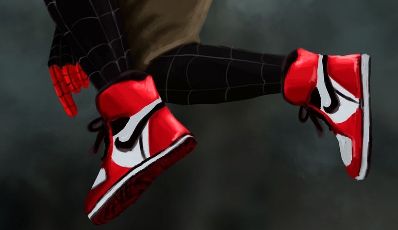 Spiderman Miles Morales with Spider-cat 2