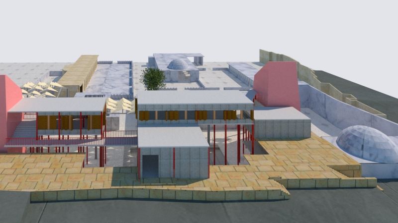 V ray Visualization- Academic 1