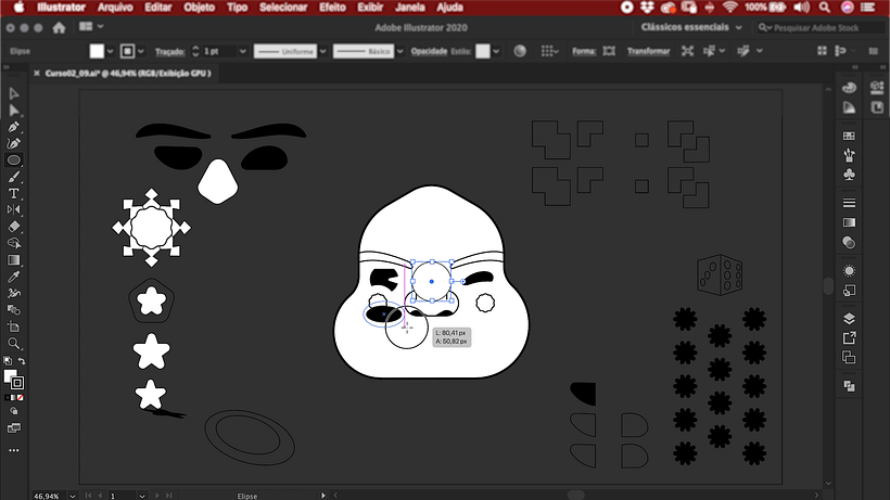 Illustrator Tutorial: 3 Basic Drawing Techniques 6