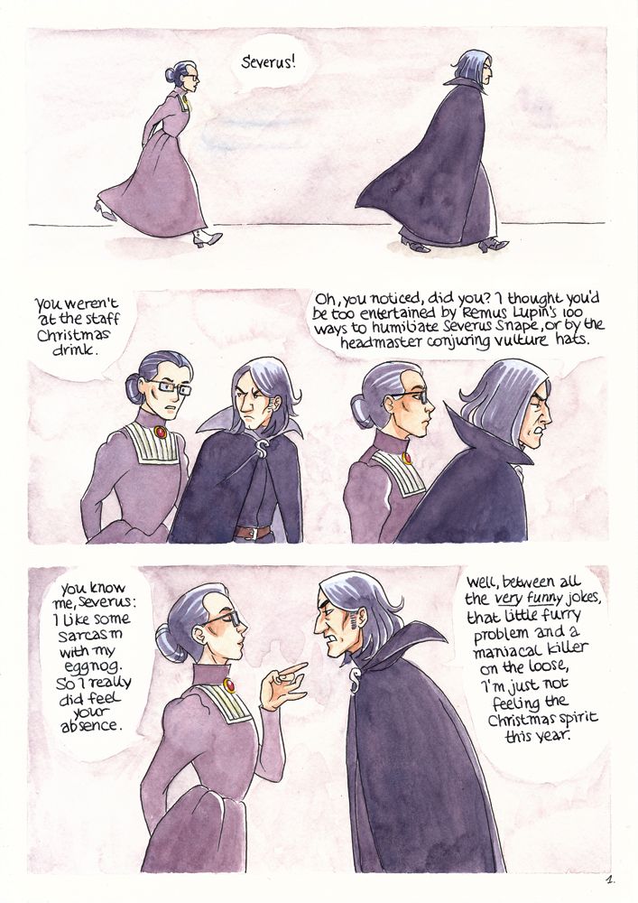My project in Watercolor Coloring for Comics and Illustrations course 0