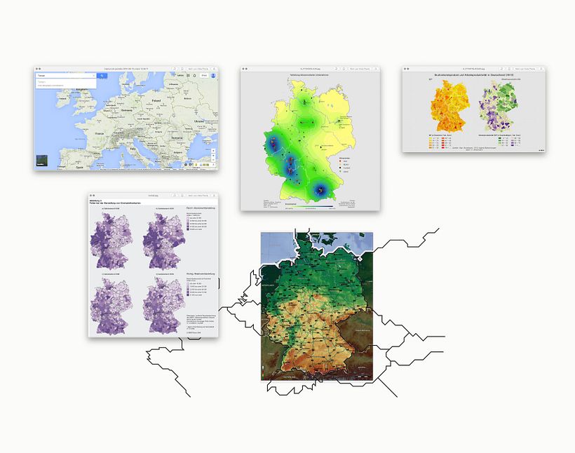Various references for the map and data layer documentation.