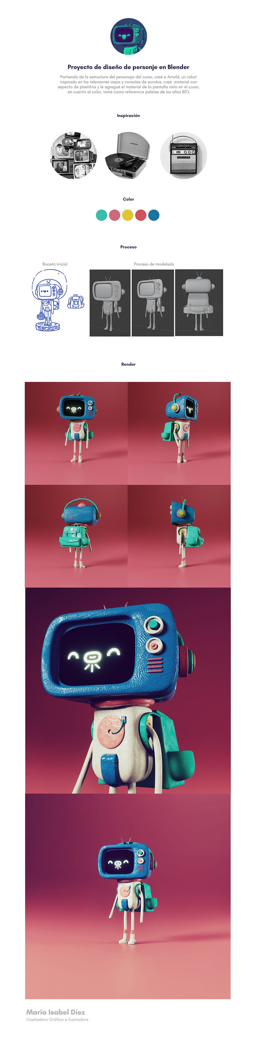 Mi Proyecto del curso: Introducción al diseño y modelado 3D con Blender - 3D