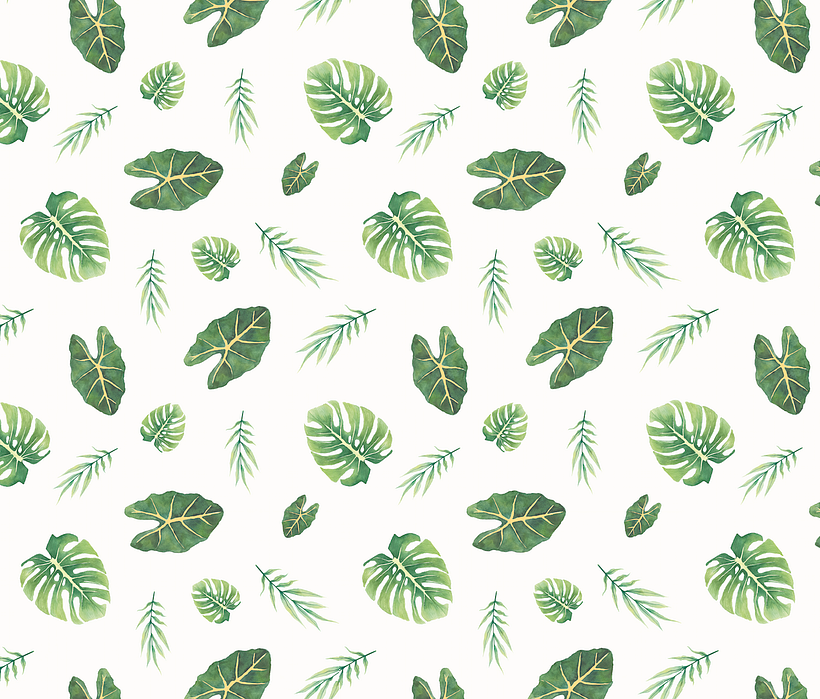 Mi Proyecto del curso: Acuarela botánica para estampados -1