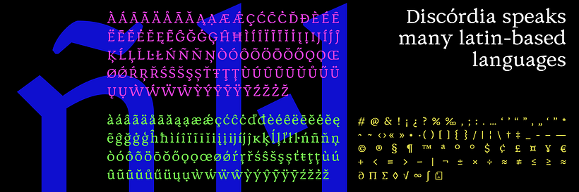 Discórdia Typeface 12