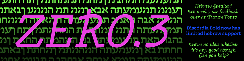 Discórdia Typeface 32