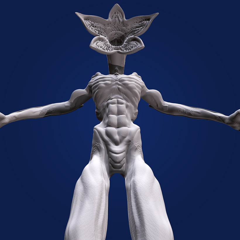 Mi Proyecto del curso: Modelado en ZBrush: del concept art a la criatura final DEMOGORGON 0