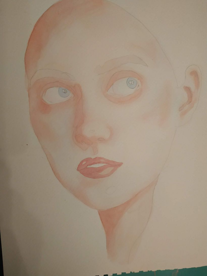 Retrato ilustrado en acuarela 0