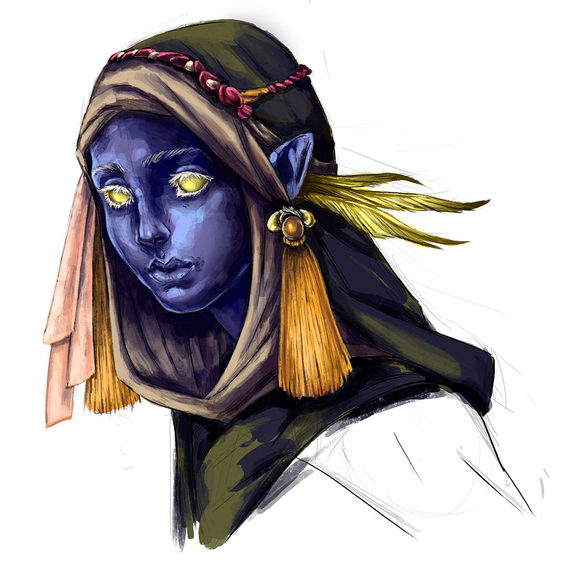 Fantasy sketches  -1