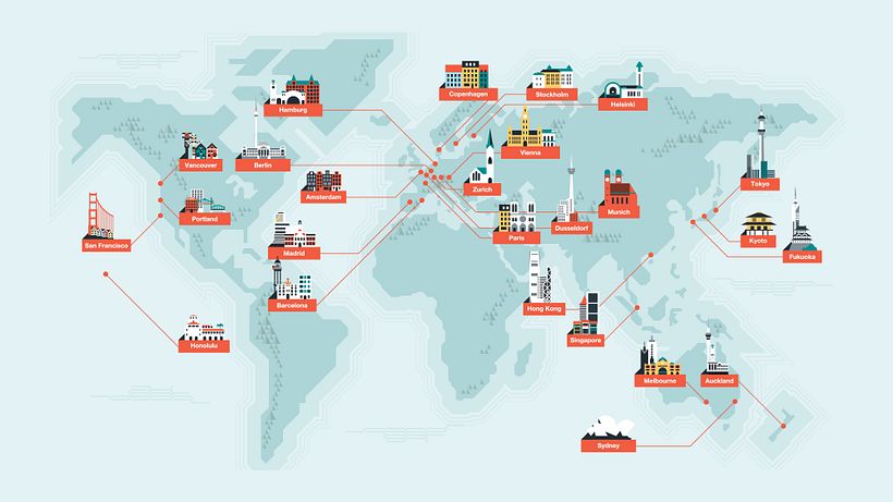Cities. Monocle 0
